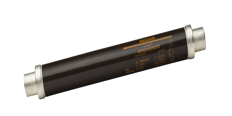 MERSEN - Limitor HH-Sicherung 10/24kV 80A 442mm mit Schlagstift 80N/30mm, ohne kVL