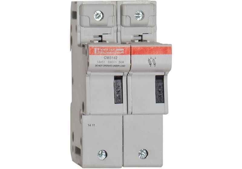 MERSEN - Modulostar Sicherungshalter Gr.14x51 690VAC/690VDC 50A 2-p., mit MS