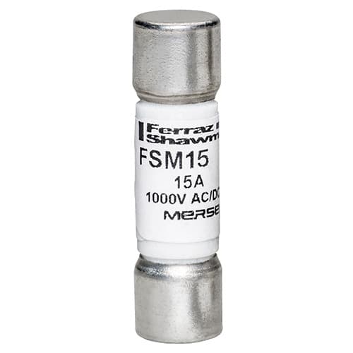 MERSEN - Sicherung zylindrisch Gr.10x38 1000VAC/1000VDC 15A für Messgerät
