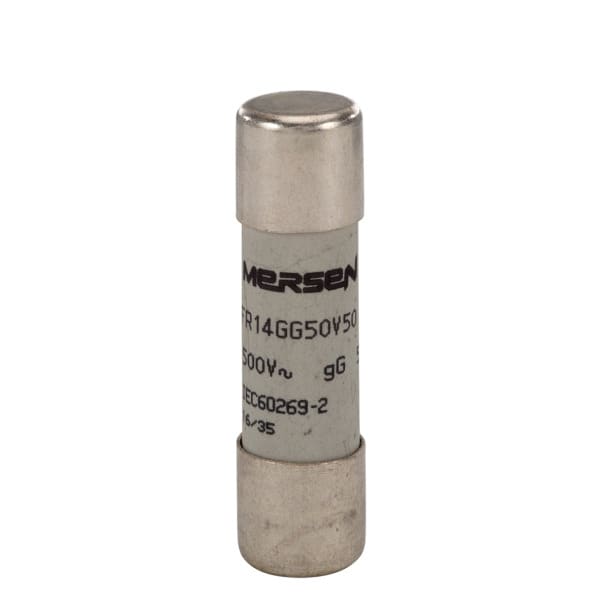 MERSEN - Sicherung zylindrisch gG Gr.14x51 500VAC/250VDC 50A ohne Kennmelder