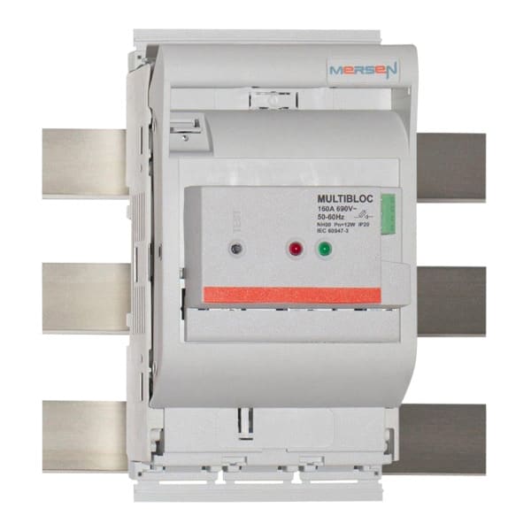MERSEN - MULTIBLOC NH-Lasttrennschalter 00.RST9 Gr.00 160A 3-p. SAS60, M8/SCH, ESÜ