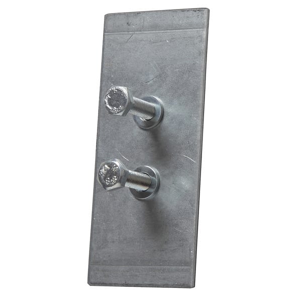 MERSEN - Adapter zwischen 2 Hutschienen Abstand 125mm für 00.ST8 1-polig