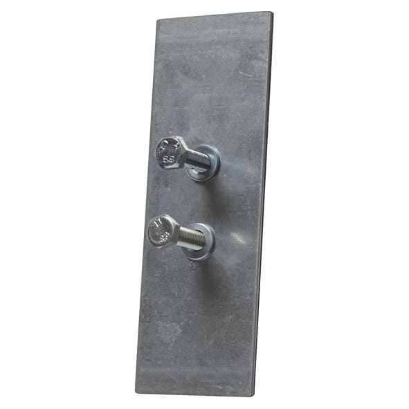MERSEN - Adapter zwischen 2 Hutschienen Abstand 150mm für 00.ST8 1-polig