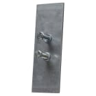 MERSEN - Adapter zwischen 2 Hutschienen Abstand 150mm für 00.ST8 1-polig