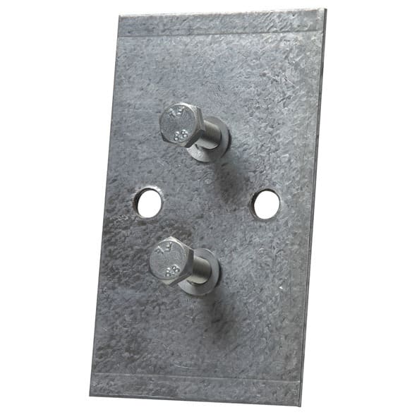MERSEN - Adapter zwischen 2 Hutschienen Abstand 150mm für 00.ST9 3-polig