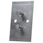 MERSEN - Adapter zwischen 2 Hutschienen Abstand 150mm für 00.ST9 3-polig