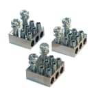MERSEN - 3-fach Klemme je Pol 1,5-16mm² für MB Gr.00, 3 Stück