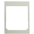 MERSEN - Abdeckblende für Verteilereinbau 1-fach für 2.ST8/2.RST8 3-polig 230x300mm