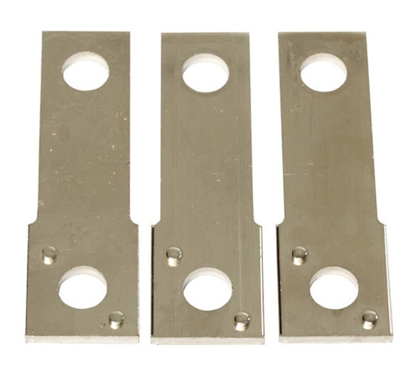 MERSEN - Anschlusslasche M12 für Doppelanschluss von Kabelschuhen für MB Gr.2/3 3 Stück