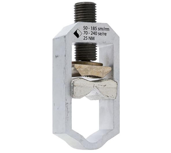 MERSEN - V-Anschlussklemme für 2 AL/CU Leitung 50-240mm² für MV Gr.1/2/3
