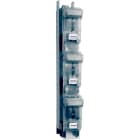 MERSEN - MULTIVERT NH-Lastschaltleister Gr.4a 1600A 3x1-p. SAS185, 2xM12, Abgang oben