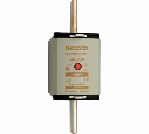 MERSEN - NH-Sicherung gTr Gr.2 400VAC 160kVA mit spannungsfreien Grifflaschen MKM