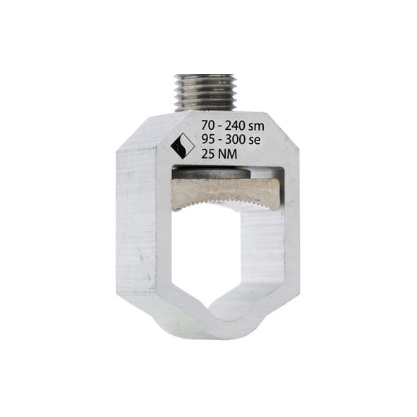 MERSEN - V-Anschlussklemme für AL/CU Leitung 50-300mm² für MV Gr.1/2/3