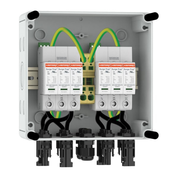 MERSEN - GAK Photovoltaik-Stringbox 2 MPP/1 String 1000VDC Typ 1+2 mit MC4-Stecker