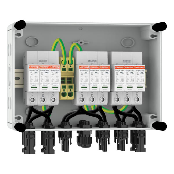 MERSEN - GAK Photovoltaik-Stringbox 3 MPP/1 String 1000VDC Typ 2 mit MC4-Stecker