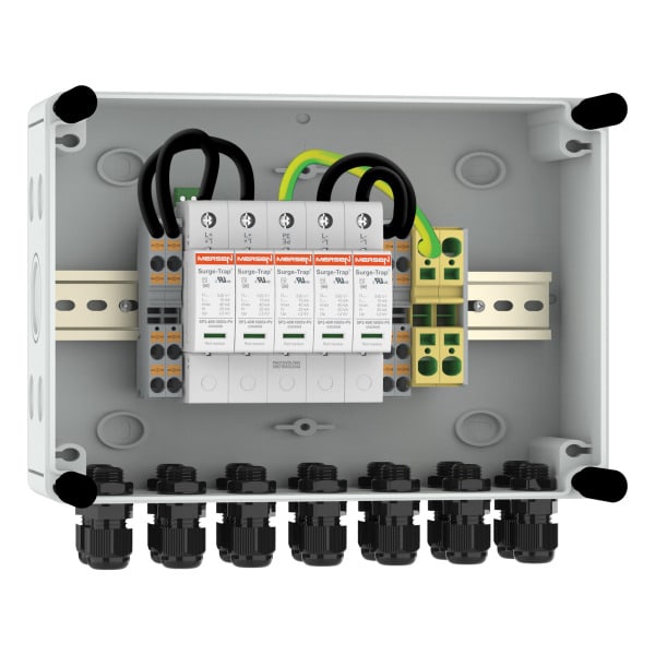 MERSEN - GAK Photovoltaik-Stringbox 2 MPP/2 String 1000VDC Typ 2 mit Verschraubung