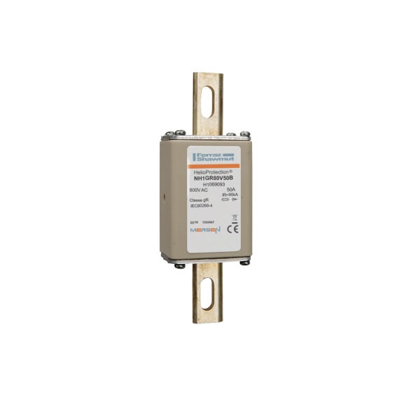 MERSEN - HelioProtection NH-Sicherung gR Gr.1 800VAC 50A mit Schraubkontakten