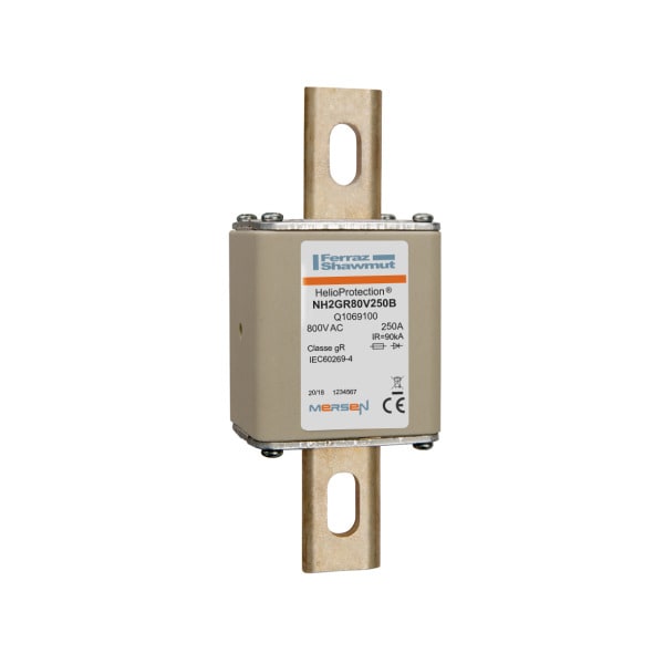MERSEN - HelioProtection NH-Sicherung gR Gr.2 800VAC 250A mit Schraubkontakten