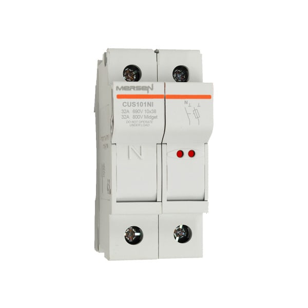 MERSEN - MODULOSTAR Sicherungshalter Gr.10x38 690VAC/1000VDC 32A 1+N-polig mit SIÜW