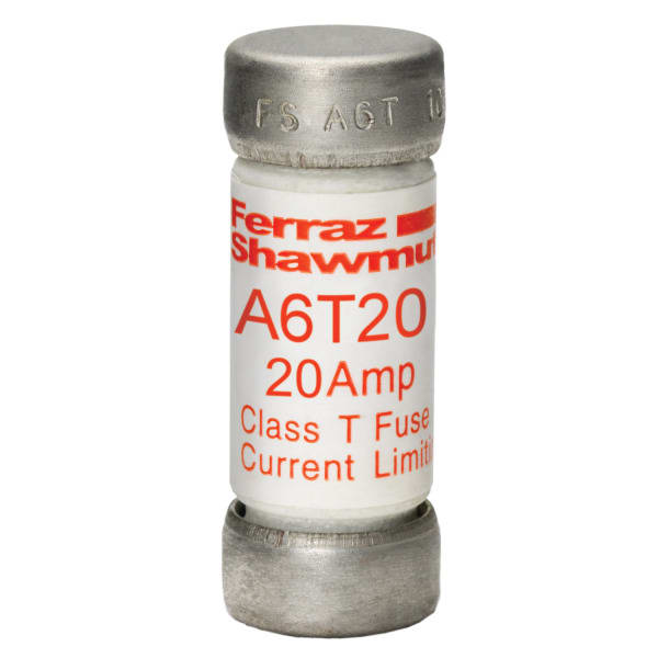 MERSEN - UL-Sicherung Class T zylindrisch Gr.14x38 600VAC/300VDC 20A flink