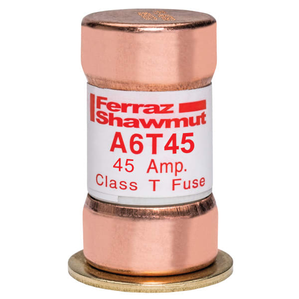 MERSEN - UL-Sicherung Class T zylindrisch Gr.20x40 600VAC/300VDC 45A flink