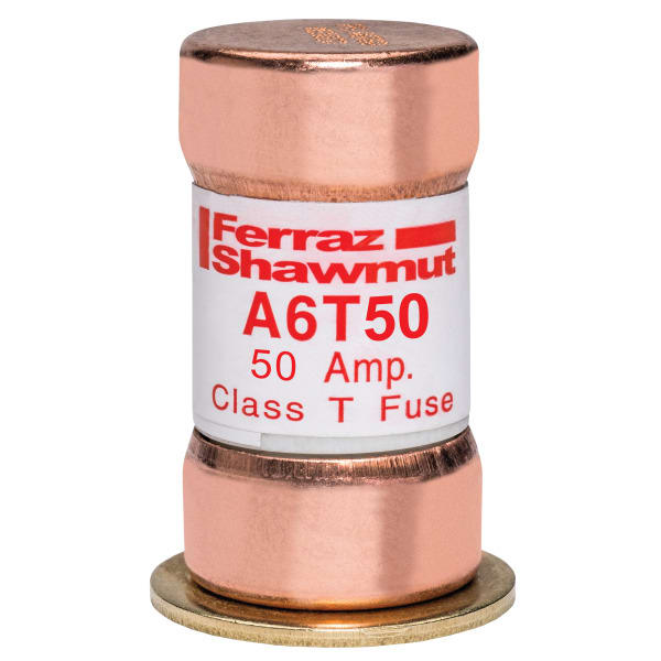 MERSEN - UL-Sicherung Class T zylindrisch Gr.20x40 600VAC/300VDC 50A flink