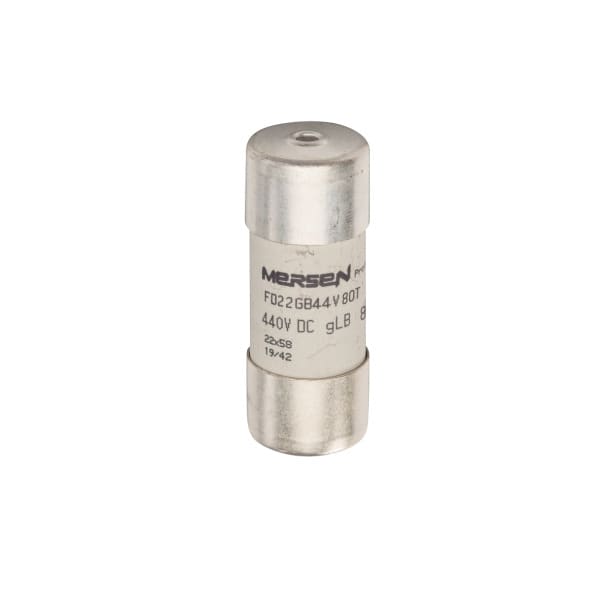 MERSEN - Protistor Sicherung zylindrisch gLB Gr.22x58 440VDC 80A mit Schlagbolzen