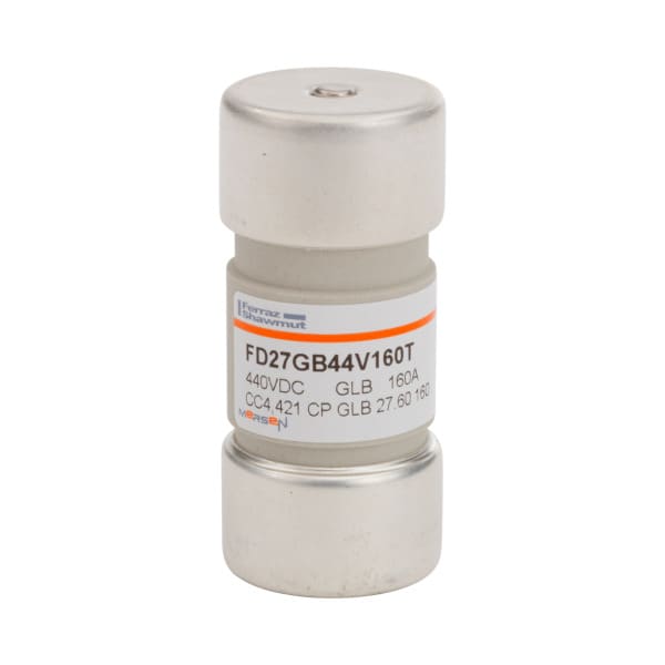 MERSEN - Protistor Sicherung zylindrisch gR/gRB Gr.27x60 440VDC 160A mit Schlagbolzen
