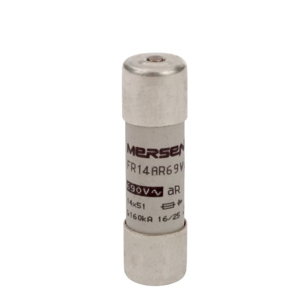 MERSEN - Protistor Sicherung zylindrisch aR Gr.14x51 690VAC 16A mit Schlagbolzen