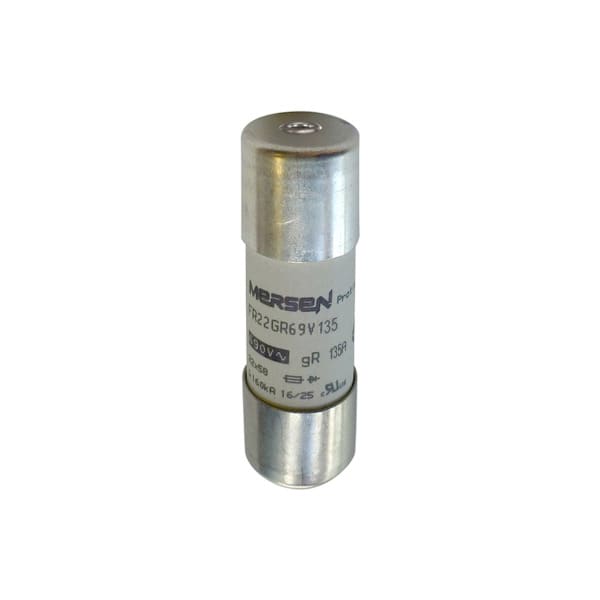 MERSEN - Protistor Sicherung zylindrisch gR Gr.22x58 690VAC 135A mit Schlagbolzen