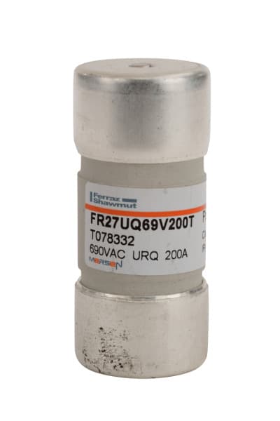 MERSEN - Protistor Sicherung zylindrisch aR Gr.27x60 690VAC 200A mit Schlagbolzen