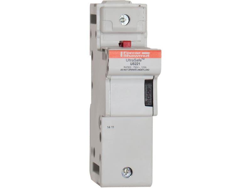 MERSEN - UL/IEC-Sicherungshalter Gr.22x58 125A 1-polig mit SIÜW und MS