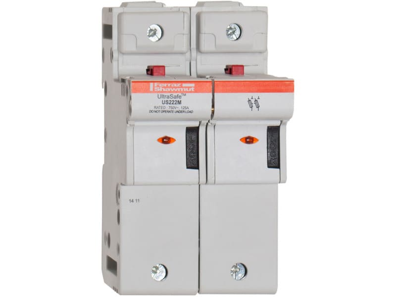 MERSEN - UL/IEC-Sicherungshalter Gr.22x58 125A 2-polig mit SIÜW und MS