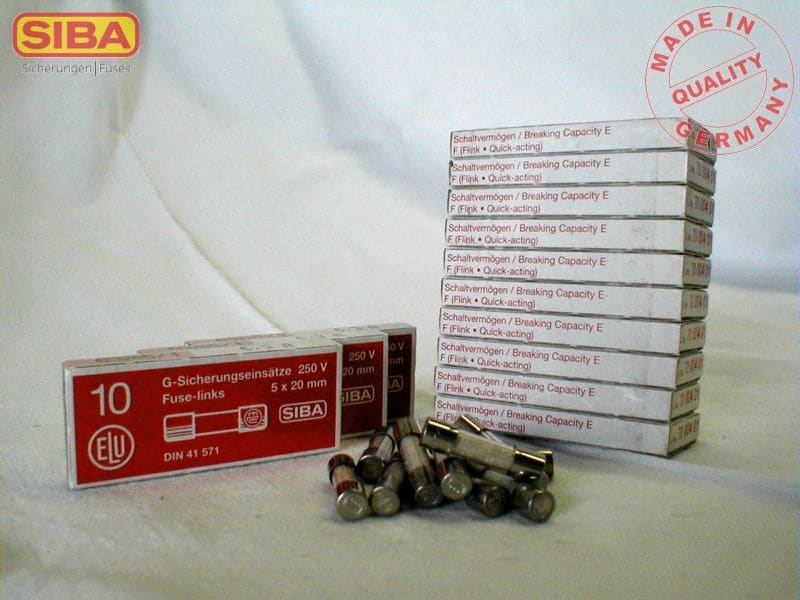 SIBA - G-Sicherung flink 5x20mm 250V 2A