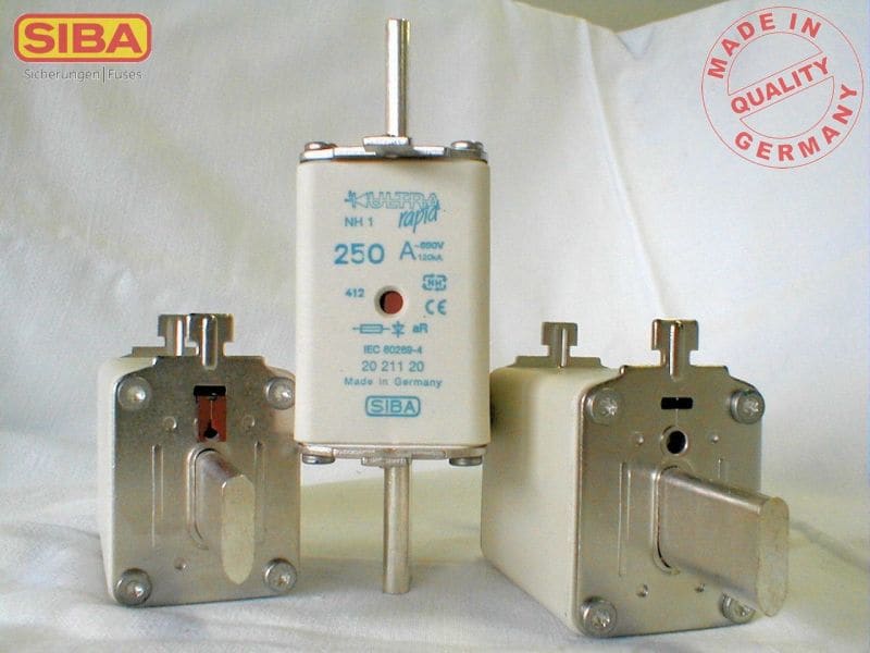 SIBA - URM NH-Sich. aR Gr.1 DIN43620 Quas 200A 690V Kombimelder
