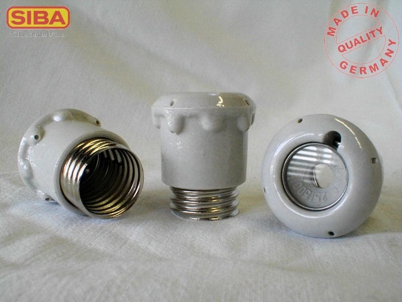 SIBA - DII-Schraubkappe Keramik DIN43514