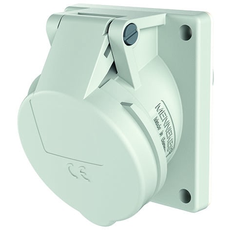MENNEKES - Cee-Anbausteckdose 16A 3P 12H IP44 nach Trenntrafo