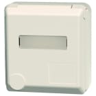 MENNEKES - Anbau CEE-Wandsteckd. Cepex 16A 3p 230V 6h IP44 perlweiß m.Beschr.