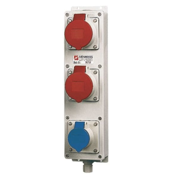 MENNEKES - Cee-Steckdosenleiste 1X16/3, 2X16A IP44