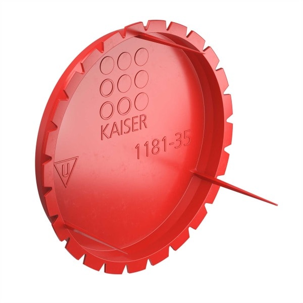 KAISER - Signaldeckel, für Auslassöffnung Ø 35 mm