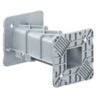 KAISER - Betonbau B2 Universal-Aufstockelement, Aufstockhöhe 105-170mm, Klebebefestigung