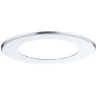 KAISER - ThermoX Dekorblende, chrom, Außendurchmesser Ø 125mm, Öffnungsmaß Ø 82 mm
