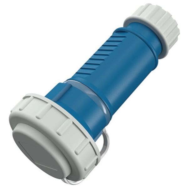 MENNEKES - Schuko-Kupplung Blau 16A 2P+E 230V IP68