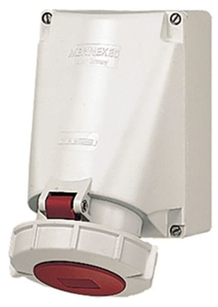 MENNEKES - Cee-Wandsteckdose 63A 5P 400V 6H IP67