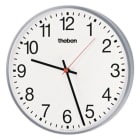 THEBEN - Wanduhr OSIRIA 241AR-EIB arabische Zahlen, verchromtes Gehäuse