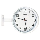 THEBEN - KNX Osiria 242 AR-EIB Doppelseitige Wanduhr, Arabische Zahlen