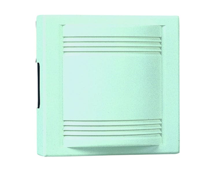 GROTHE - Gong zweiklang weiß max.83dB/A für Trafo 8-12V/4VA, (Typ GONG 165w)