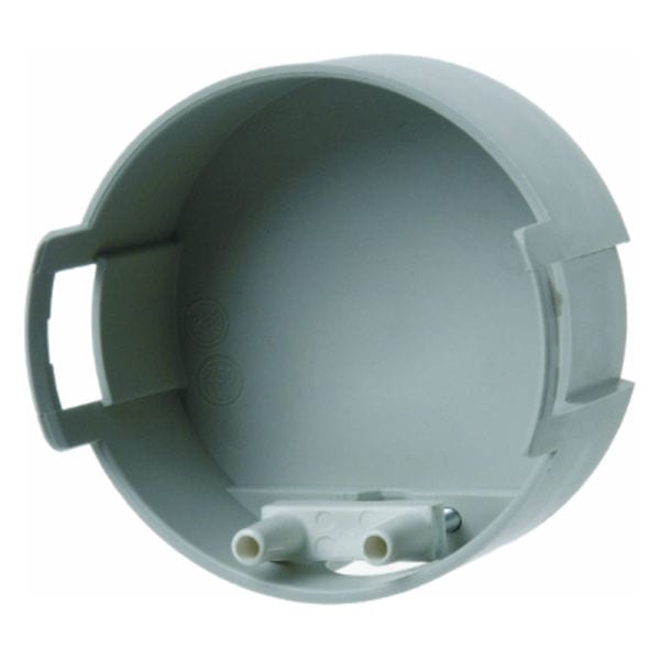 BERKER - INTEGRO Einbaudose 58mm D für Klemmbefestigung, grau