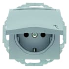 BERKER - S.1/B.x Klappdeckel-SSD mit erh. BS und verdrehbarem Topf alu matt