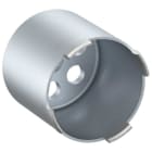 KAISER - Diamant-Schleifkrone Ø 82mm, für Staubabsaugung, Gewinde M18x1,5